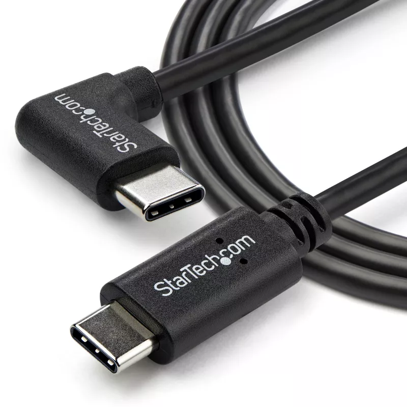 StarTech.com USB-C-Kabel mit rechtem Winkel - M/M - 1 m (3 ft.) - USB 2.0