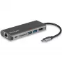 StarTech.com USB-C-Multiport-Adapter, tragbarer USB-C-Dock auf 4K HDMI, 2-fach USB 3.0 Hub, SD/SDHC, GbE, 60W PD Pass-Through – USB Type-C/Thunderbolt 3 – ERSETZT DURCH DKT30CHSDPD1