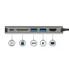 StarTech.com USB-C-Multiport-Adapter, tragbarer USB-C-Dock auf 4K HDMI, 2-fach USB 3.0 Hub, SD/SDHC, GbE, 60W PD Pass-Through – USB Type-C/Thunderbolt 3 – ERSETZT DURCH DKT30CHSDPD1