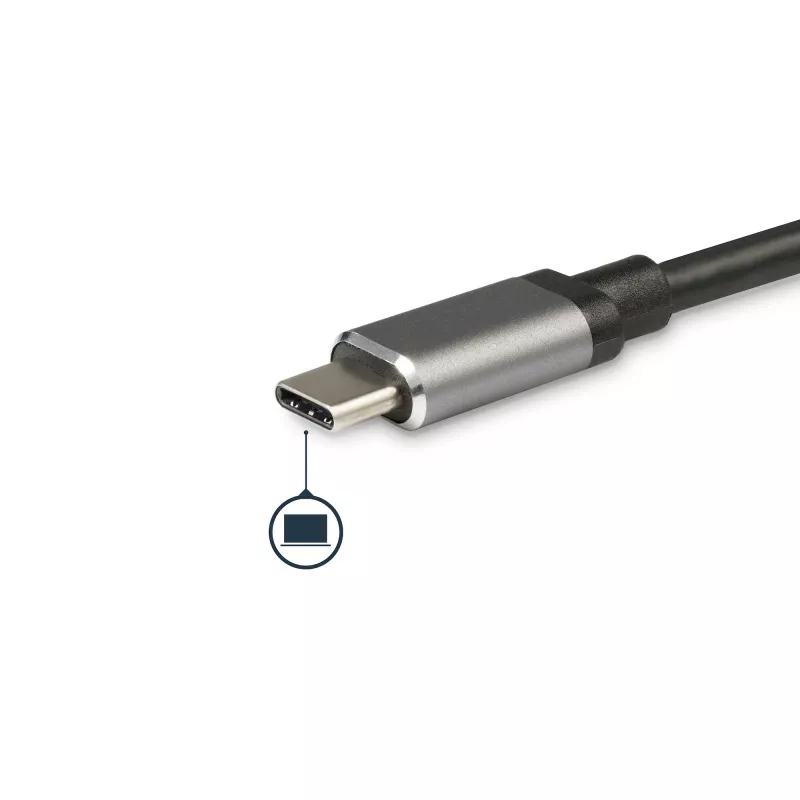 StarTech.com USB-C-Multiport-Adapter, tragbarer USB-C-Dock auf 4K HDMI, 2-fach USB 3.0 Hub, SD/SDHC, GbE, 60W PD Pass-Through – USB Type-C/Thunderbolt 3 – ERSETZT DURCH DKT30CHSDPD1