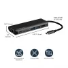 StarTech.com USB-C-Multiport-Adapter, tragbarer USB-C-Dock auf 4K HDMI, 2-fach USB 3.0 Hub, SD/SDHC, GbE, 60W PD Pass-Through – USB Type-C/Thunderbolt 3 – ERSETZT DURCH DKT30CHSDPD1