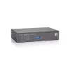 LevelOne 10-Port Fast Ethernet PoE Switch, 1 x Gigabit RJ45, 1 x Gigabit SFP, 8 PoE-Ausgänge, 90 W