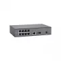 LevelOne 10-Port Fast Ethernet PoE Switch, 1 x Gigabit RJ45, 1 x Gigabit SFP, 8 PoE-Ausgänge, 90 W