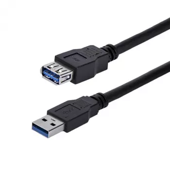 StarTech.com 1m Schwarz SuperSpeed USB 3.0 Verlängerungskabel A zu A - M/F