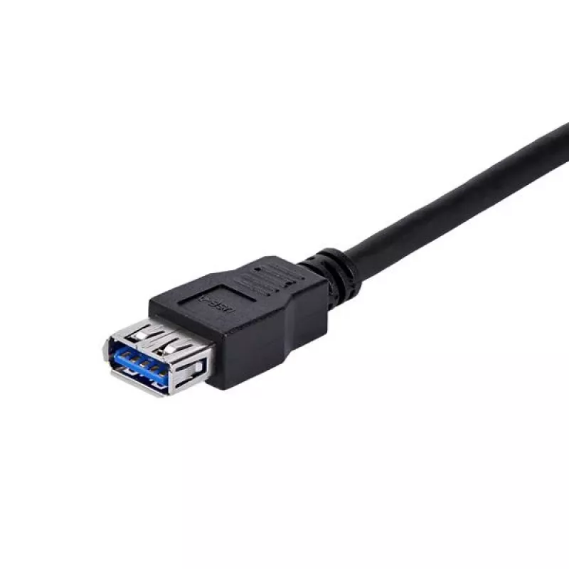 StarTech.com 1m Schwarz SuperSpeed USB 3.0 Verlängerungskabel A zu A - M/F