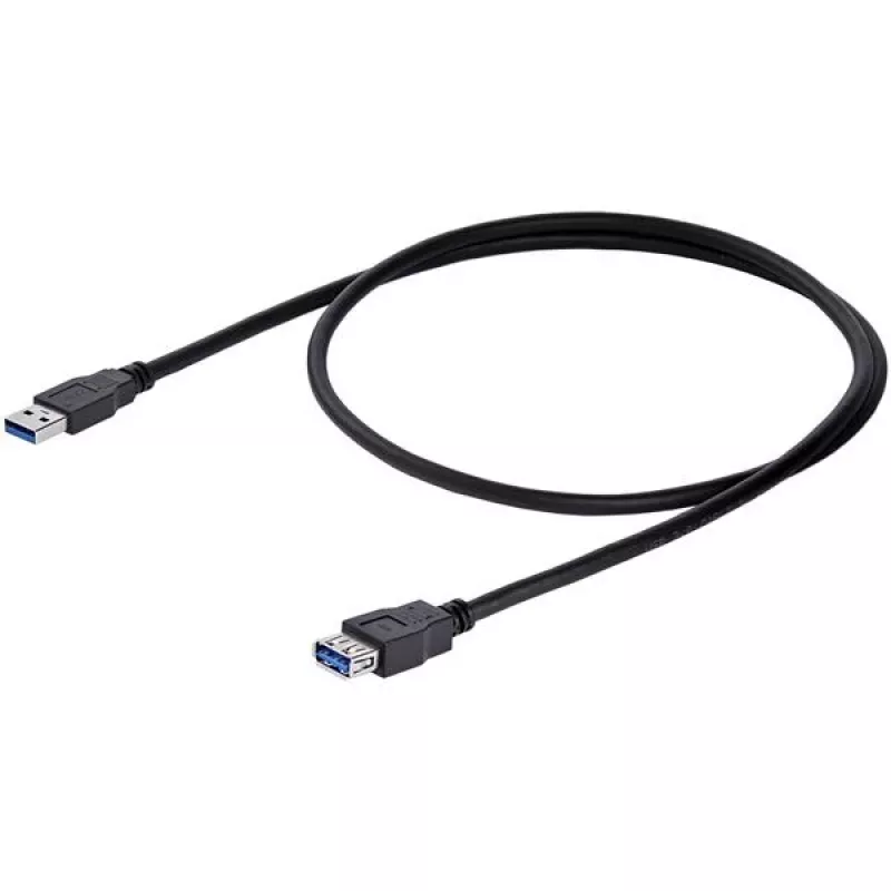 StarTech.com 1m Schwarz SuperSpeed USB 3.0 Verlängerungskabel A zu A - M/F