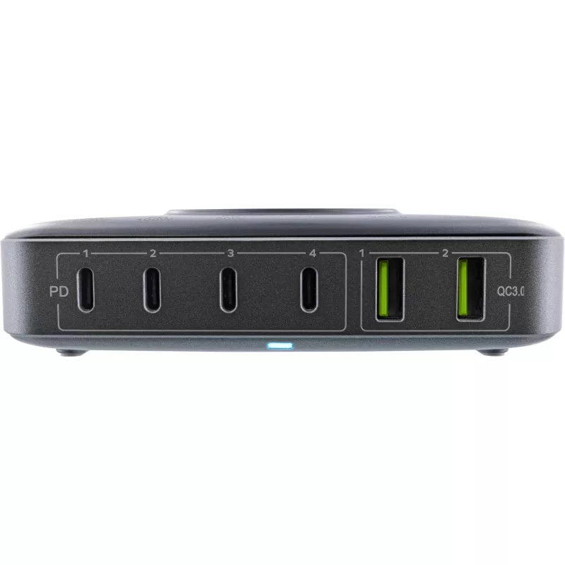 Tragbares Ladegerät InLine Qi Powerstation Multiport, 20 V