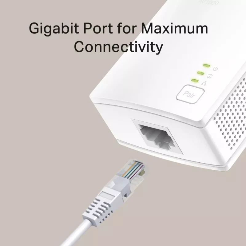 TP-Link TL-PA717KIT 1000 Mbit/s Ethernet LAN Weiß 2 Stück