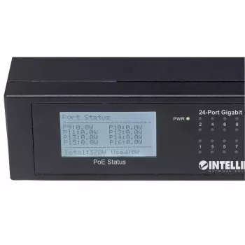 Unmanaged Switch Intellinet 24-Port Gigabit Ethernet PoE+ 561242