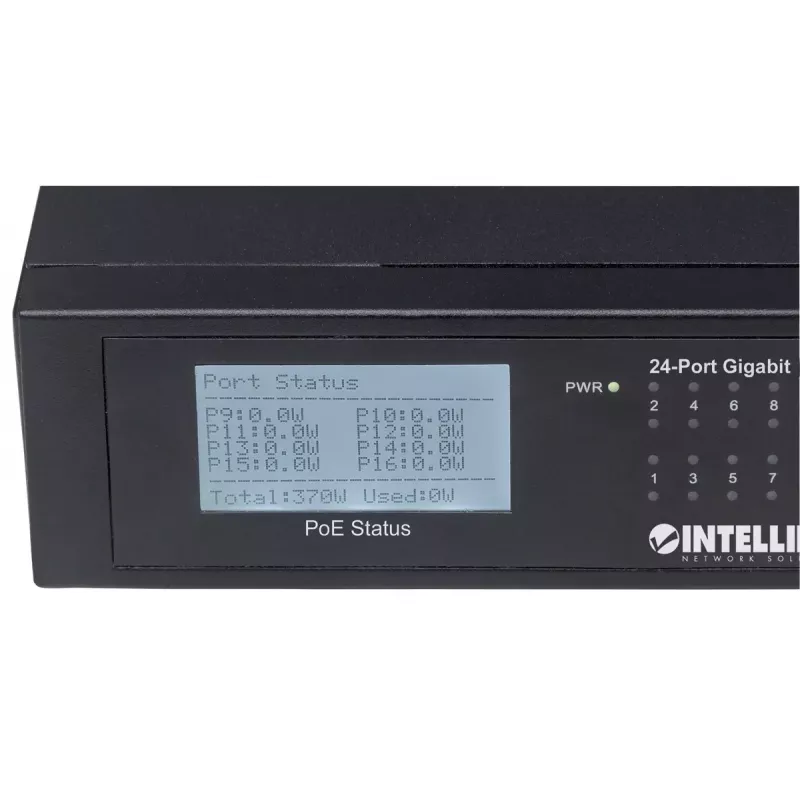 Unmanaged Switch Intellinet 24-Port Gigabit Ethernet PoE+ 561242