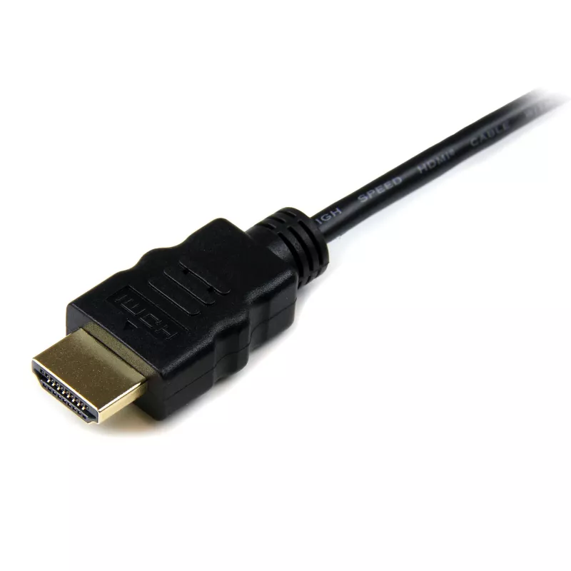 StarTech.com 3m Micro HDMI auf HDMI Kabel mit Ethernet - 4K 30Hz Video - Langlebiges High Speed Micro HDMI Typ-D auf HDMI 1.4 Adapterkabel / Konverterkabel - UHD HDMI Monitore / Fernseher / Displays - M/M