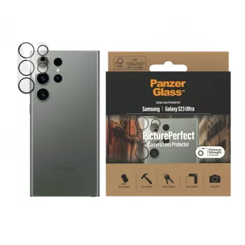 Kameraobjektivschutz PanzerGlass Samsung Galaxy S23 Ultra kratzfest stoßfest