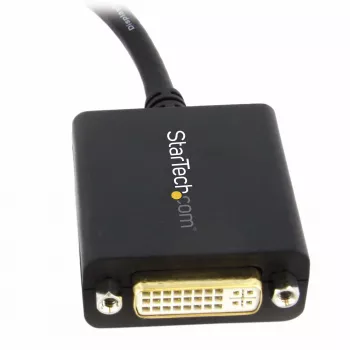 StarTech.com DisplayPort auf DVI Adapter - DisplayPort auf DVI-D Adapter Videokonverter 1080p - DP 1.2 auf DVI Monitor/Display Kabeladapter Dongle - DP auf DVI Adapter - Verriegelbarer DP Anschluss