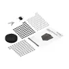 StarTech.com 4-Post 18U Wandmontage Netzwerkschrank mit 1U Ablage, 19 Zoll klappbarer wandmontierter Serverschrank für Daten/AV/Elektronik/Computerausrüstung, flexibles belüftetes Rackgehäuse