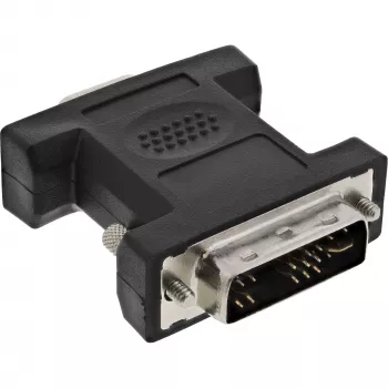 InLine DVI-A Adapter DVI 12+5 Stecker / VGA 15 HD / S-VGA Buchse