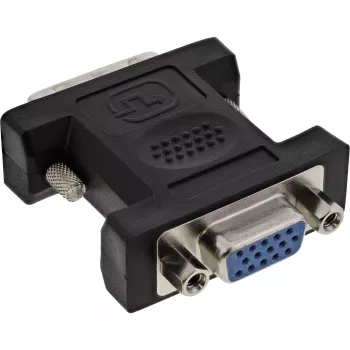 InLine DVI-A Adapter DVI 12+5 Stecker / VGA 15 HD / S-VGA Buchse