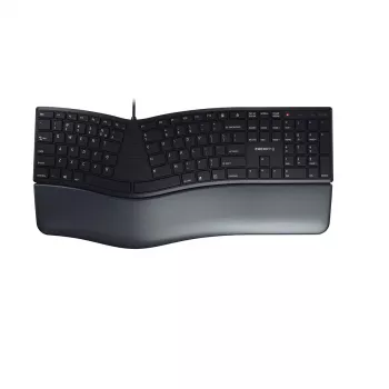 CHERRY KC 4500 ERGO Tastatur Universal USB QWERTY US Englisch Schwarz