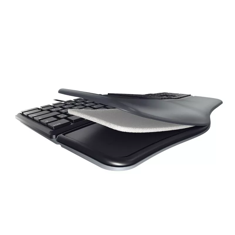 CHERRY KC 4500 ERGO Tastatur Universal USB QWERTY US Englisch Schwarz
