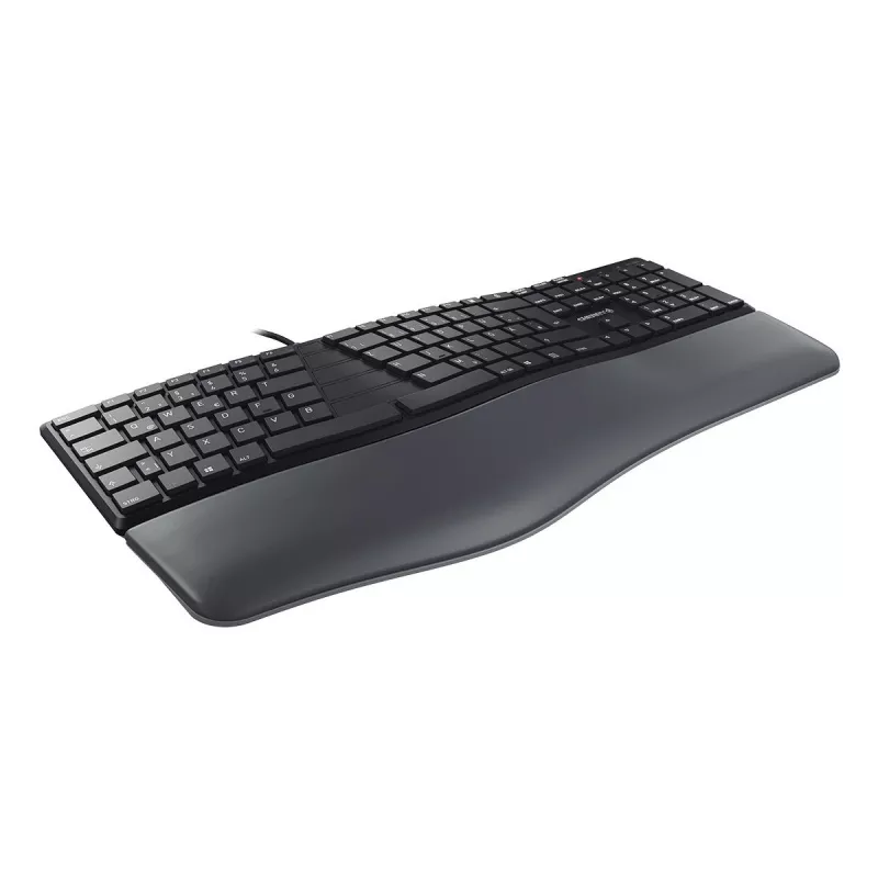CHERRY KC 4500 ERGO Tastatur Universal USB QWERTY US Englisch Schwarz