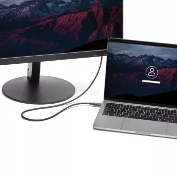 StarTech.com USB-C-auf-Mini-DisplayPort-Kabel – 1 m (3,3 ft.), 4K 60 Hz – Schwarz