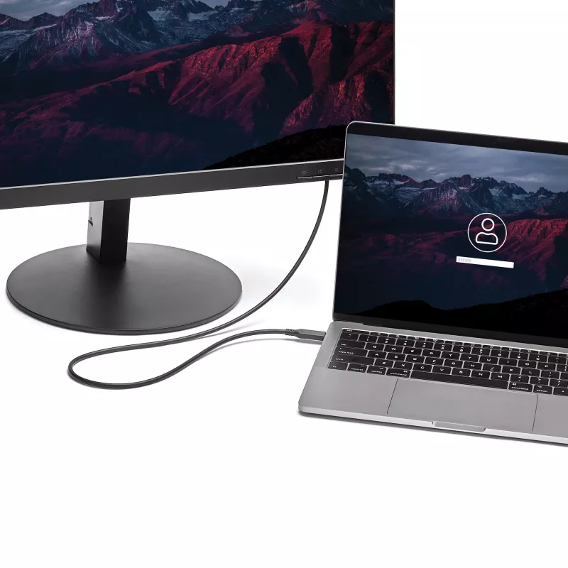 StarTech.com USB-C-auf-Mini-DisplayPort-Kabel – 1 m (3,3 ft.), 4K 60 Hz – Schwarz