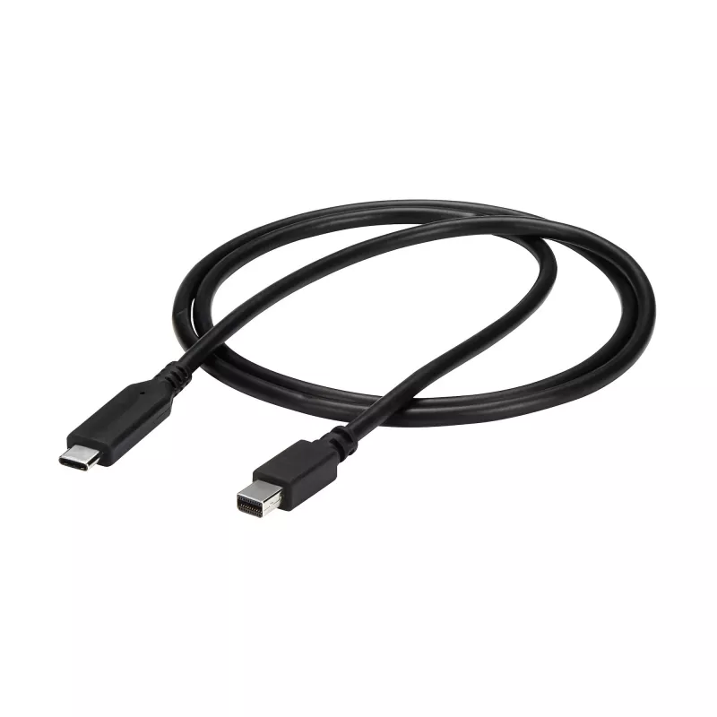 StarTech.com USB-C-auf-Mini-DisplayPort-Kabel – 1 m (3,3 ft.), 4K 60 Hz – Schwarz