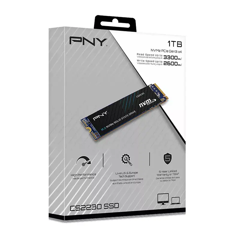 SSD-Laufwerk PNY 1 TB M.2 PCI Express 3.0 NVMe CS2230
