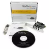 StarTech.com 4-Port PCI Express PCIe SuperSpeed USB 3.0 Controller-Kartenadapter mit UASP – SATA-Stromversorgung
