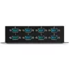 StarTech.com 8-Port USB auf DB9 RS232 Seriell Adapter Hub – Industrielle DIN-Schienen- und Wandmontage