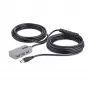 StarTech.com USB-Extender-Hub, 10m USB-3.0-Verlängerungskabel mit 4-Port USB-A-Hub, aktiver/busgespeister USB-Repeater-Kabel, optionales 20W-Netzteil inklusive, ESD-Schutz