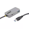 StarTech.com USB-Extender-Hub, 10m USB-3.0-Verlängerungskabel mit 4-Port USB-A-Hub, aktiver/busgespeister USB-Repeater-Kabel, optionales 20W-Netzteil inklusive, ESD-Schutz