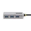 StarTech.com USB-Extender-Hub, 10m USB-3.0-Verlängerungskabel mit 4-Port USB-A-Hub, aktiver/busgespeister USB-Repeater-Kabel, optionales 20W-Netzteil inklusive, ESD-Schutz