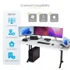 StarTech.com 4-Port KM Switch mit Mausumschaltung, USB-Switch für Tastatur/Maus, 3,5mm/USB Audio, Peripherie-Sharing für 4 Computer, TAA-konform