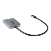 StarTech.com USB-C auf Dual HDMI MST HUB - Dual HDMI 4K 60Hz - USB Typ C Multi-Monitor-Adapter für Laptop mit 30cm Kabel - DP 1.4 Multi-Stream Transport Hub - USB-C auf HDMI Splitter