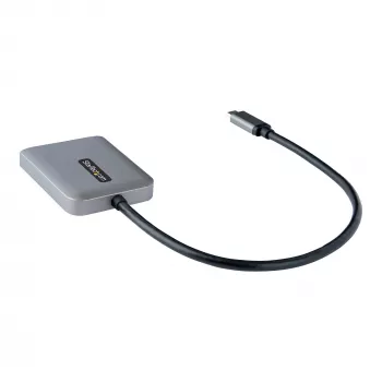StarTech.com USB-C auf Dual HDMI MST HUB - Dual HDMI 4K 60Hz - USB Typ C Multi-Monitor-Adapter für Laptop mit 30cm Kabel - DP 1.4 Multi-Stream Transport Hub - USB-C auf HDMI Splitter