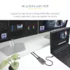 StarTech.com USB-C auf Dual HDMI MST HUB - Dual HDMI 4K 60Hz - USB Typ C Multi-Monitor-Adapter für Laptop mit 30cm Kabel - DP 1.4 Multi-Stream Transport Hub - USB-C auf HDMI Splitter