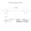 StarTech.com 1m (3ft) Laptop-Netzkabel, EU-Stecker auf C7, 2,5A 250V, 18AWG, Laptop-Ersatzkabel, Drucker-Netzkabel, Laptop-Ladekabel, Laptop-Netzteilkabel – UL-gelistet
