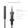 StarTech.com 1m (3ft) Laptop-Netzkabel, EU-Stecker auf C7, 2,5A 250V, 18AWG, Laptop-Ersatzkabel, Drucker-Netzkabel, Laptop-Ladekabel, Laptop-Netzteilkabel – UL-gelistet