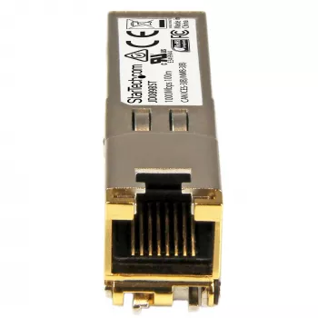 StarTech.com HP JD089B kompatibles SFP-Transceivermodul - 10/100/1000BASE-TX~HPE JD089B kompatibles SFP-Modul - 1000BASE-T - SFP auf RJ45 Cat6/Cat5e - 1GE Gigabit Ethernet SFP - RJ-45 100m - HPE 5820AF, 12500, 5500