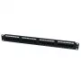 StarTech.com 24 Port 1U Rackmount Cat 6 110 Patch Panel, RJ-45, Rack-Montage, 1U, Schwarz, RoHS, CE, ETl, UL