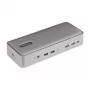 StarTech.com Dual-Laptop USB-C KVM-Dockingstation, Dual-Monitor 4K 60Hz DisplayPort-Dock, 5-Port USB-Hub, GbE, 90W/45W Power Delivery an zwei Laptops, Windows/Mac, 2-Host KVM-Dock - TAA