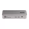 StarTech.com Dual-Laptop USB-C KVM-Dockingstation, Dual-Monitor 4K 60Hz DisplayPort-Dock, 5-Port USB-Hub, GbE, 90W/45W Power Delivery an zwei Laptops, Windows/Mac, 2-Host KVM-Dock - TAA
