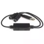 StarTech.com USB-zu-PS/2-Adapter – Tastatur und Maus, 0,435 m, Schwarz, 1 – USB A, 2 – DIN 6, 46 g, 142 mm, 175 mm