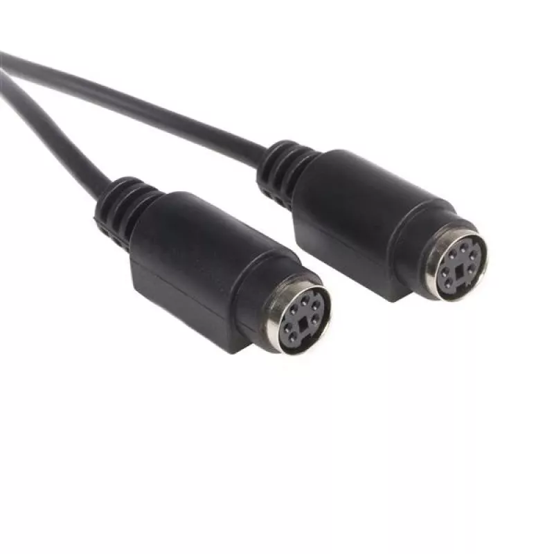 StarTech.com USB-zu-PS/2-Adapter – Tastatur und Maus, 0,435 m, Schwarz, 1 – USB A, 2 – DIN 6, 46 g, 142 mm, 175 mm