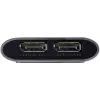 StarTech.com Thunderbolt auf Dual DisplayPort Adapter DP 1.4, Dual 4K 60Hz oder Single 8K/5K Thunderbolt zu DP Konverter, 2x DisplayPort Monitor Video Adapter - Mac & Windows