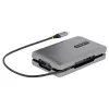 StarTech.com USB-C Dual-Monitor-Multiport-Adapter bis zu 4K 60Hz USB-C DP Alt Mode Videoausgang & HDMI 2.0, oder 1080p VGA, 100W PD Pass-Through, USB Typ-C Mini-Dock, USB-C Dockingstation, MST-Hub
