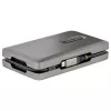 StarTech.com USB-C Dual-Monitor-Multiport-Adapter bis zu 4K 60Hz USB-C DP Alt Mode Videoausgang & HDMI 2.0, oder 1080p VGA, 100W PD Pass-Through, USB Typ-C Mini-Dock, USB-C Dockingstation, MST-Hub