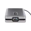 StarTech.com USB-C Dual-Monitor-Multiport-Adapter bis zu 4K 60Hz USB-C DP Alt Mode Videoausgang & HDMI 2.0, oder 1080p VGA, 100W PD Pass-Through, USB Typ-C Mini-Dock, USB-C Dockingstation, MST-Hub
