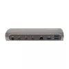 StarTech.com Thunderbolt 4 Dock, 96W Power Delivery, Einzel 8K/Dual Monitor 4K 60Hz, 3xTB4/USB4 Anschlüsse, 4xUSB-A, SD, GbE, Thunderbolt 4 Dockingstation für Windows oder TB3 MacBook, 0,8m Kabel