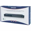 Intellinet 24-Port Netzwerk-Switch, 24 Ports (RJ45), Rackmount, Gigabit, 4 SFP, Ethernet Web-Smart, 10/100/1000 Mbit